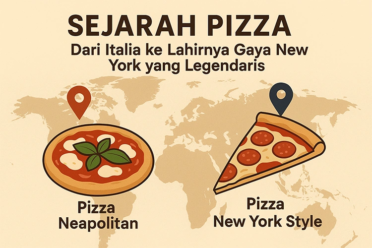 Sejarah Pizza New York Style