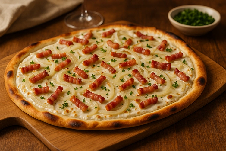 Jenis Jenis Pizza Tarte Flambee