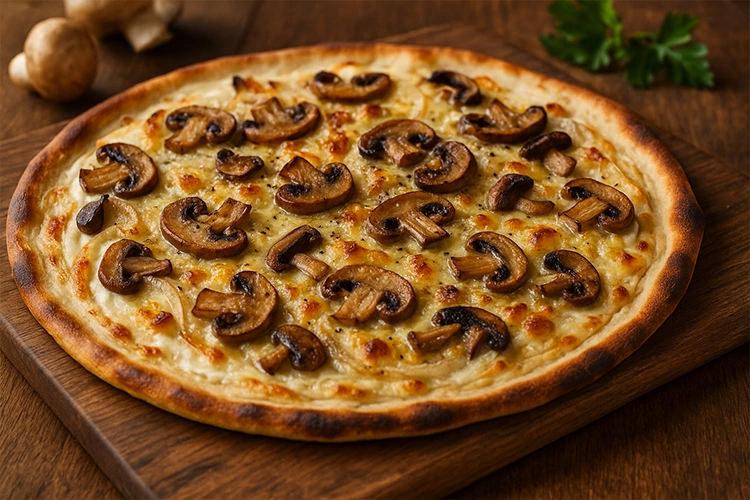 Jenis Jenis Pizza Tarte Flambee Forestiere